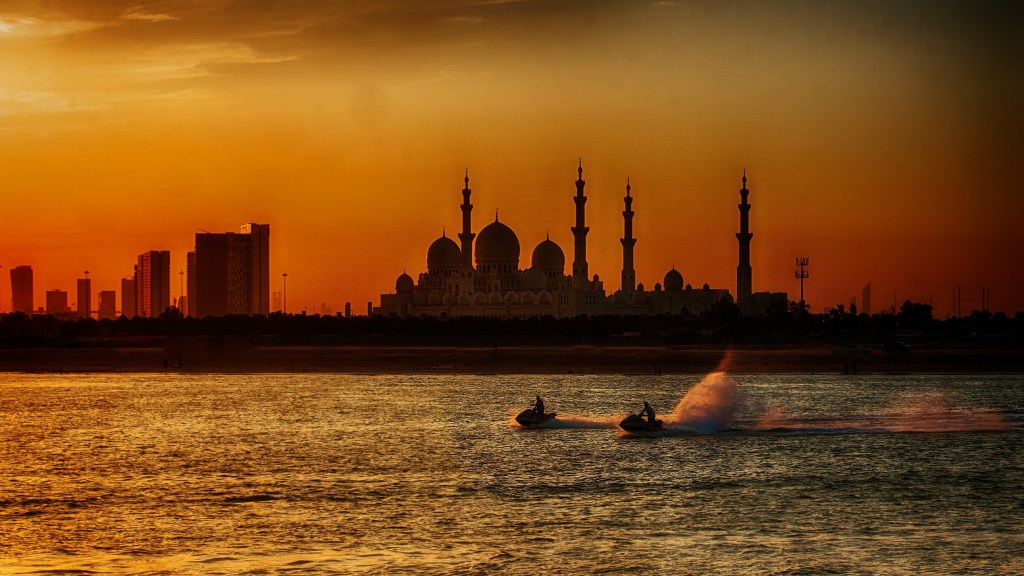 Jet Skiers near Grand Mosque 001