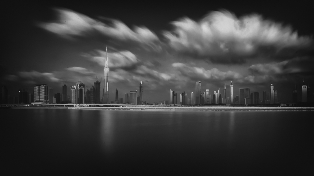 Dubai Cloudy Morning